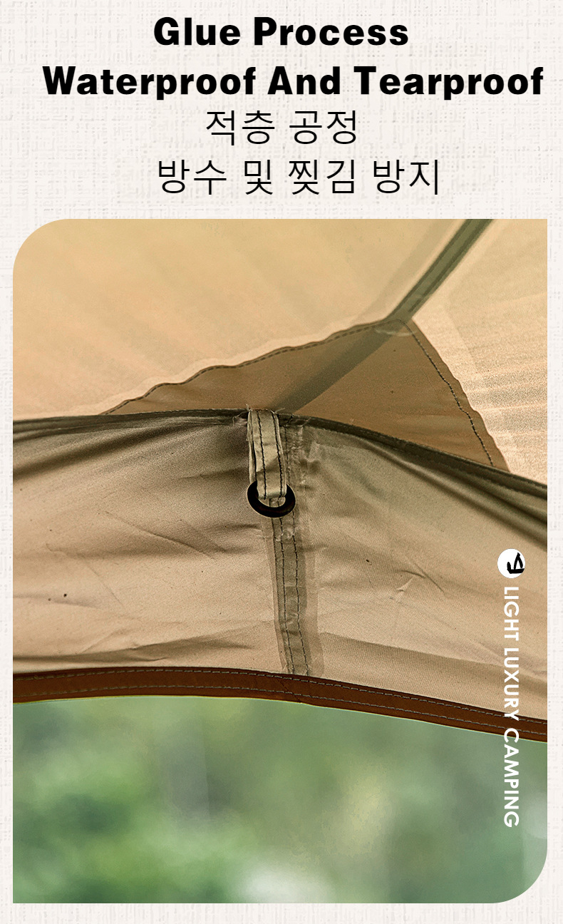 Cheap Goat Tents MOUNTAINHIKER 8 10Person Outdoor Camping Dome Tents Light Luxury Round Big Canopy Large Awning Pergola Tent   